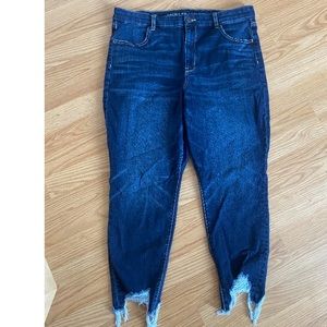AE cropped curvy jeans